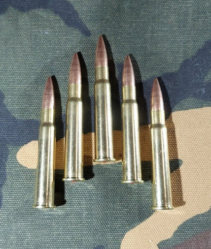 303 British Snap Caps Set of 5 (SafetyRed+Brass+FMJ)