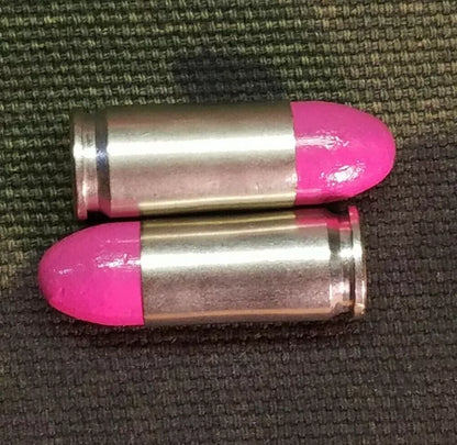 9mm Luger Snap Caps Set of 10 (Pink+Nickel)