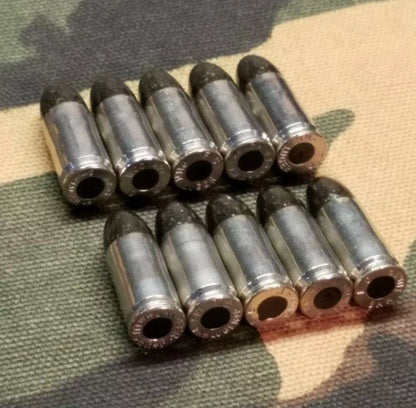 9mm Snap Caps Set of 10 (Black+Nickel)