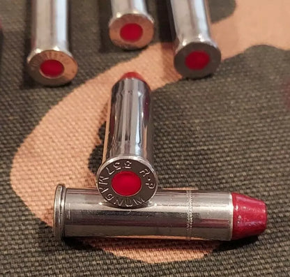 357 Magnum Snap Caps Set of 6 (Nickel+Red) Real 125GR Weight!!!