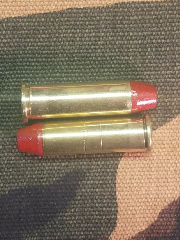 38 Special Snap Caps Set of 10 (Red+Brass) Real 125gr Weight!!!