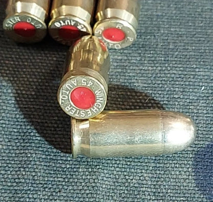 45 ACP Snap Caps Set of 10 (Brass) 230GR Real Weight!!!