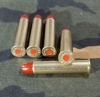 45-70 Government Snap Caps Set of 5 (Brass+Red) Real 350GR Weight!!!