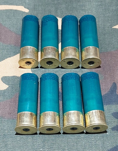12 Gauge 2 3/4" Snap Caps Dummy Training Rounds Set of 8 (Green) 1oz ea.