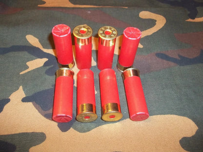 12 Gauge 2 3/4" 1oz. Snap Caps Dummy Training Rounds Set of 8 (Safety Red)