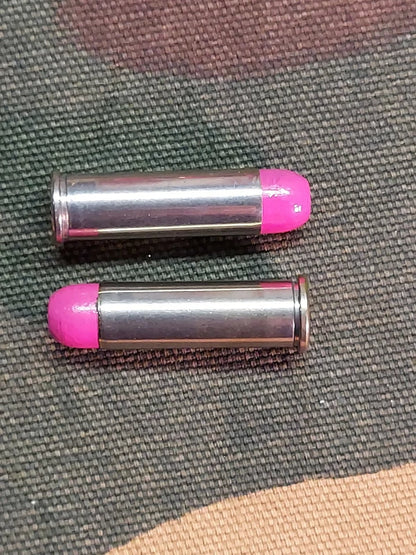 38 Special Snap Caps Set of 6 (Pink+Nickel) Real 125GR Weight!!!