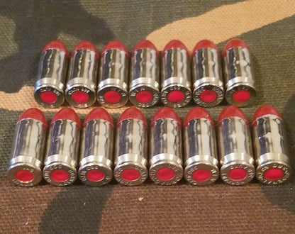 380 Snap Caps Set of 15 (Red+Nickel)