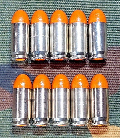 45 Acp Snap Caps Set of 10 (Orange+nickel) 230GR Real Weight!!!