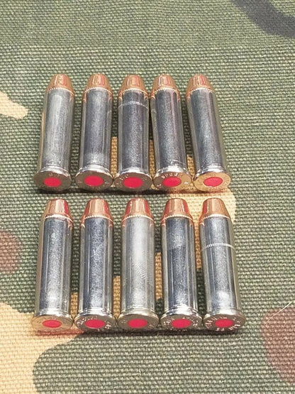 38 Special Snap Caps Set of 10 (Red+Nickel) Real 125gr Weight!!!