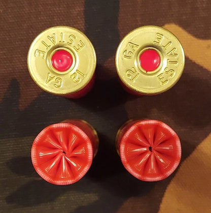 12 Gauge 2 3/4" Snap Caps Dummy Training Rounds Set of 10 (Safety Red) 1oz ea.