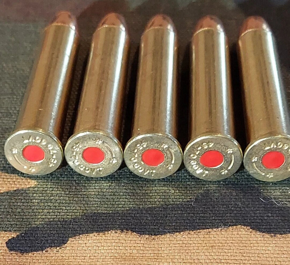 45-70 Government Snap Caps Set of 5 (Brass+FMJ) Real 350GR Weight!!!