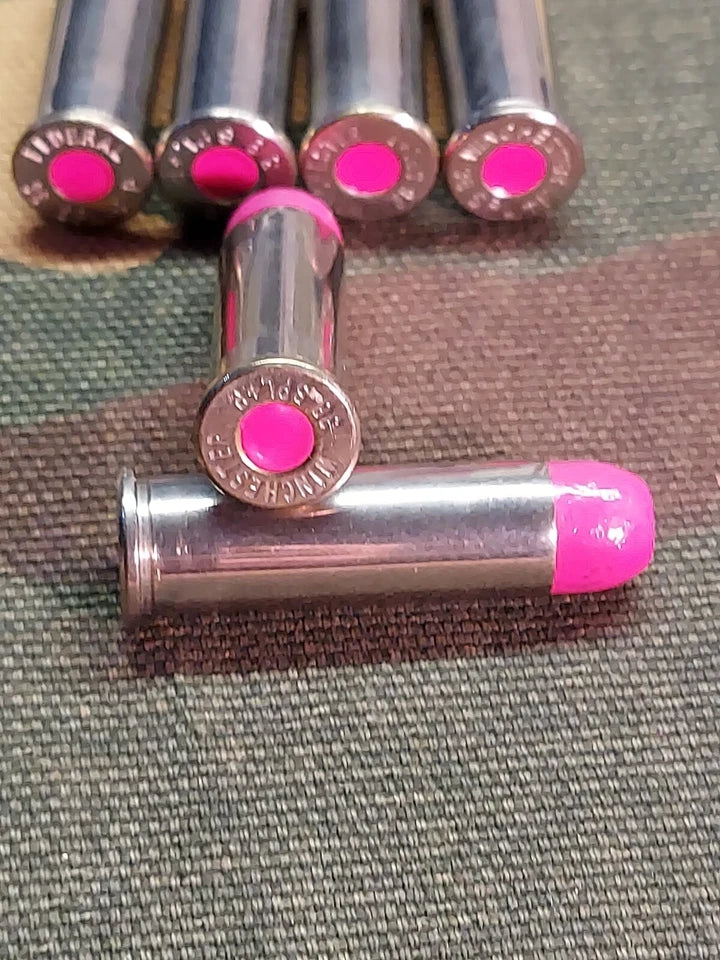 38 Special Snap Caps Set of 6 (Pink+Nickel) Real 125GR Weight!!!
