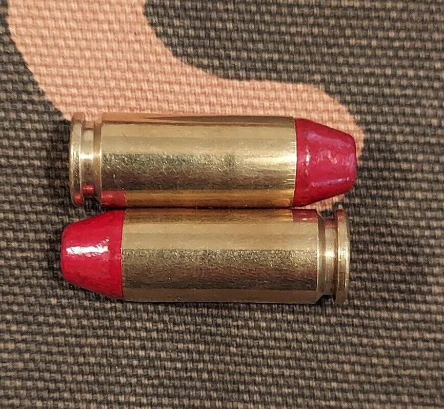 10mm Snap Caps Set of 10 (Brass+Red) Real 200GR Weight!!!
