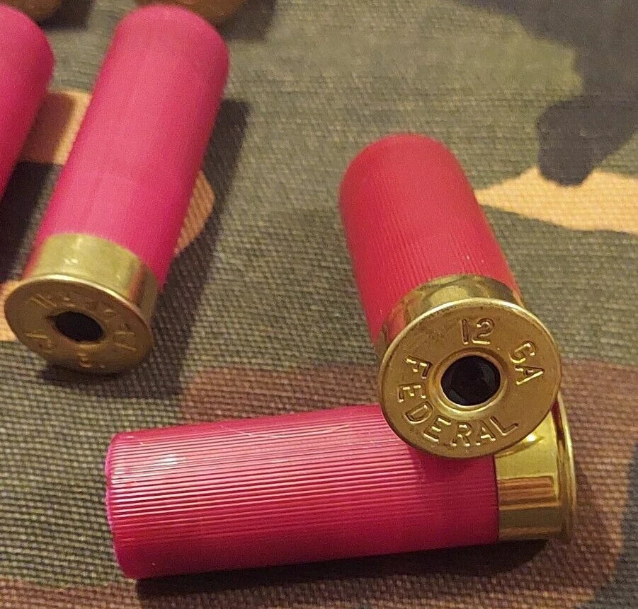 12 Gauge 2 3/4" Snap Caps Dummy Training Rounds Set of 8 (Burgandy) 1oz