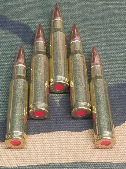308 Win. Snap Caps Set of 5 (Safety Red)