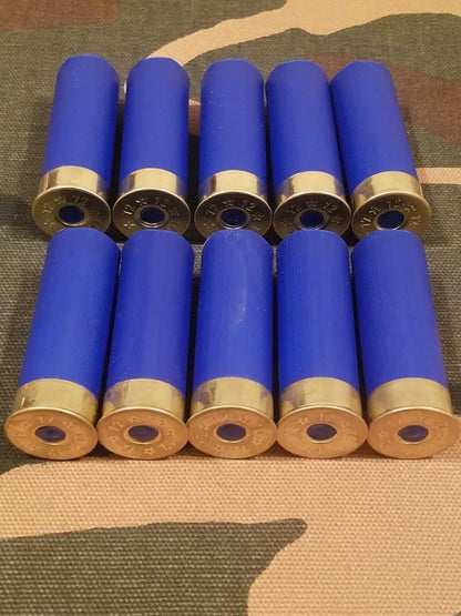 12 Gauge 2 3/4" 1oz. Snap Caps Dummy Training Rounds Set of 10 (Safety Blue)