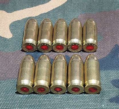 45 ACP Snap Caps Set of 10 (Brass) 230GR Real Weight!!!