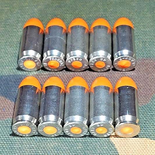 45 Acp Snap Caps Set of 10 (Orange+nickel) 230GR Real Weight!!!