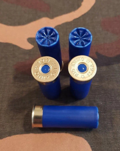 12 Gauge 2 3/4" 1oz. Snap Caps Dummy Training Rounds Set of 5 (Blue)