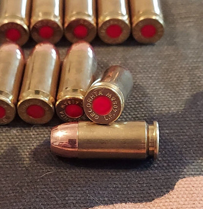 40 S&W Snap Caps Set of 10 (Brass+FMJ) Real 200GR Weight!!!