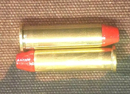 357 Magnum Snap Caps Set of 6 (Brass+Red) Real 125GR Weight!!!