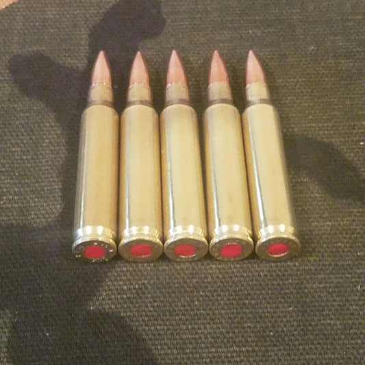 223/5.56 Snap Caps Set of 5 (Safety Red)