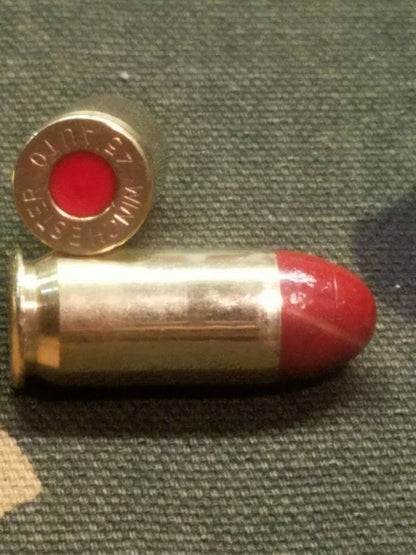 45 ACP Snap Caps Set of 10 (Red+Brass) Real Weight!!!