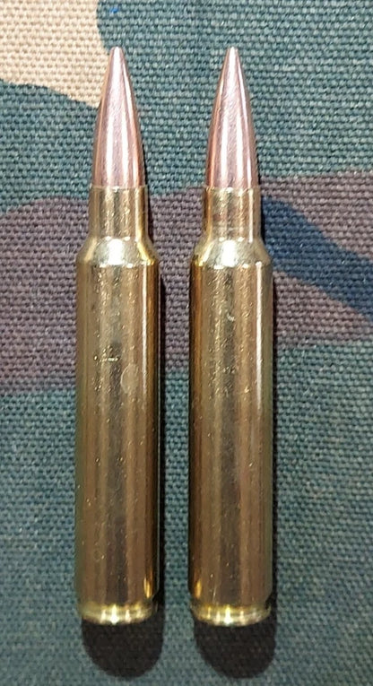 338 Remington Ultra Mag Snap Caps Set of 2 (Brass and FMJ) Real Weight!!!