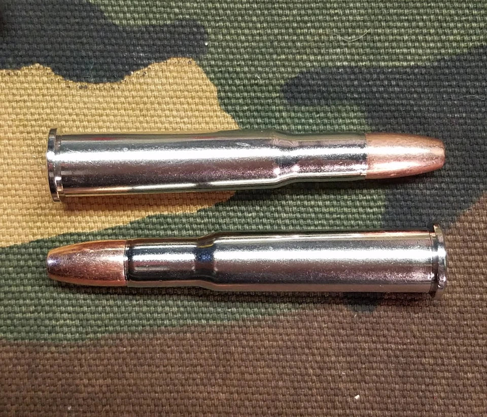 30-30 Winchester Snap Caps Set of 5 (Nickel and Red) 150GR.
